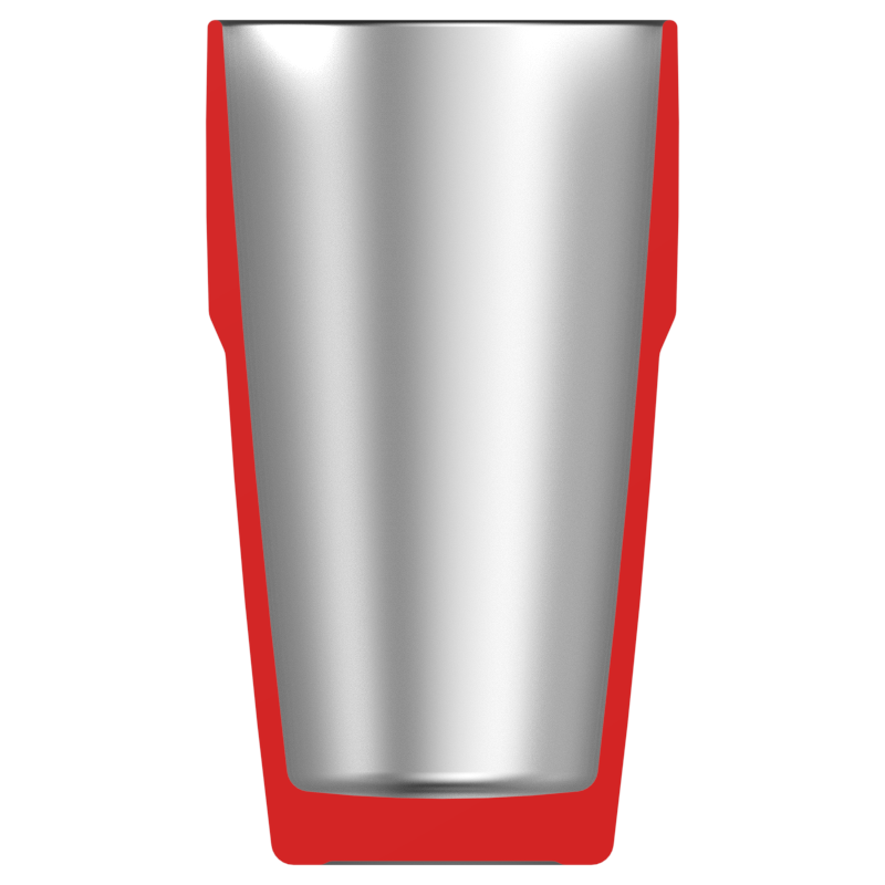 26oz. Red Black Ombre Flex Tumbler Insulated Cup