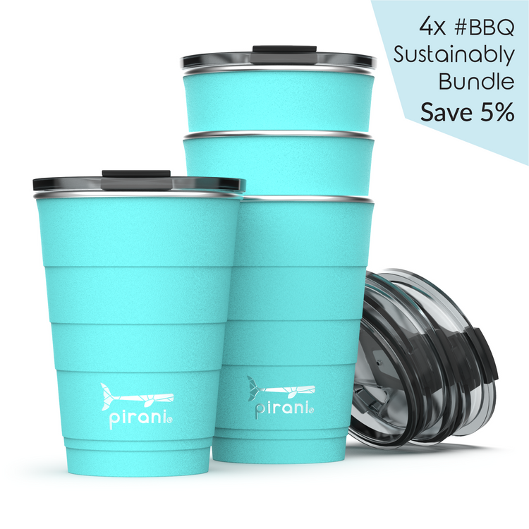 FREE SOLO Metal Cups, Set of 5